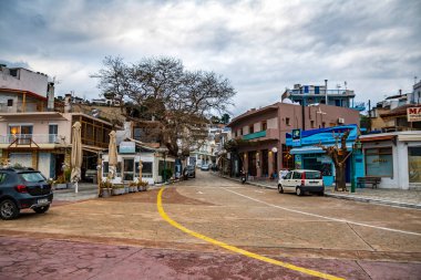 The beautiful seaside town of Patitiri, in Alonissos island, Greece, Europe