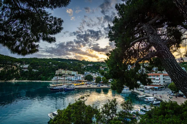 Красивый Город Патитири Острове Алониссос Греция Европа — стоковое фото