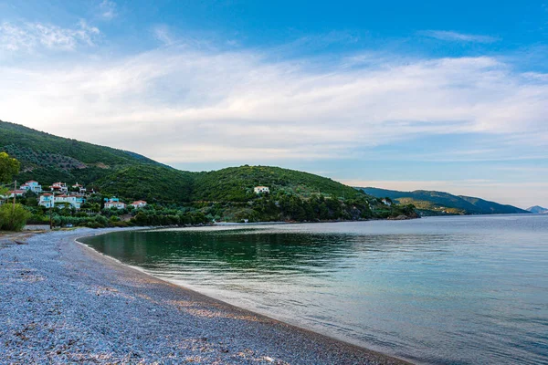 Famous Beach Agios Dimitrios Alonissos Island Sporades Greece —  Fotos de Stock