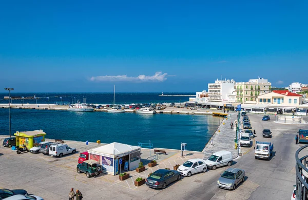 Urban View Chora Town Tinos Island Port Tinos Cyclades Greece — Stockfoto