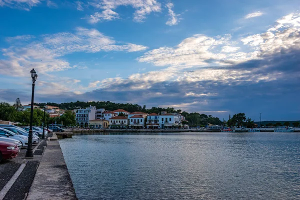 Urban View Beautiful Seaside City Pylos Located Western Messenia Peloponnese — Stock fotografie