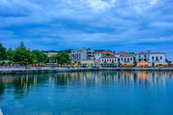 Urban View Beautiful Seaside City Pylos Located Western Messenia Peloponnese — Stock fotografie