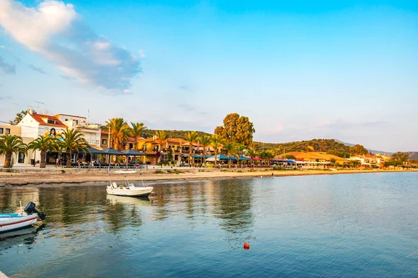 Summer Scenery Seaside Village Gialova Pylos City Messinia Peloponnese Greece — Φωτογραφία Αρχείου