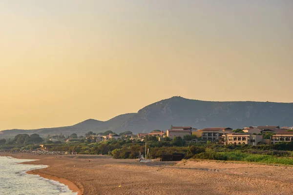 Beautiful Summer Scenery Costa Navarino Resort Romanos Area Messenia Peloponnese — Foto Stock