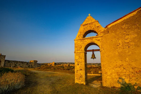 Archaeological Site Methoni Castle Built Venetians Early 13Th Century Biggest — Stockfoto