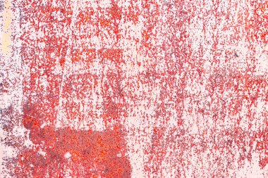 Çatlakları ve çizikleri olan metal bir duvarın dokusu arka plan olarak kullanılabilir.