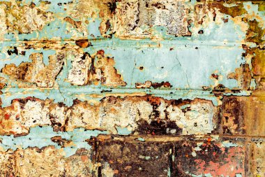 Doku, tuğla, duvar, arka plan olarak kullanılabilir. Çizik ve çatlaklarla tuğla dokusu