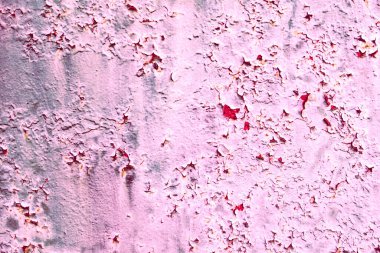 Çatlakları ve çizikleri olan metal bir duvarın dokusu arka plan olarak kullanılabilir.