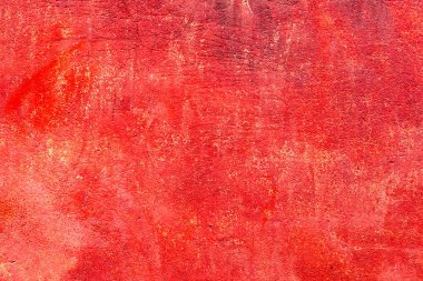 Doku, duvar, beton, arka plan olarak kullanılabilir. Çizik ve çatlaklarla dolu bir duvar parçası.