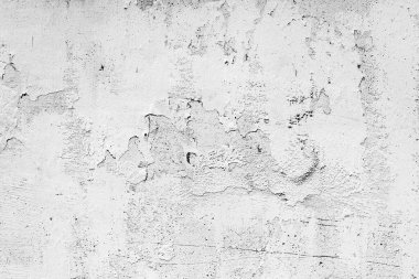 Doku, duvar, beton, arka plan olarak kullanılabilir. Çizik ve çatlaklarla dolu bir duvar parçası.