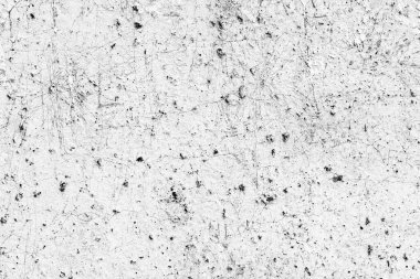 Doku, duvar, beton, arka plan olarak kullanılabilir. Çizik ve çatlaklarla dolu bir duvar parçası.