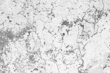Doku, duvar, beton, arka plan olarak kullanılabilir. Çizik ve çatlaklarla dolu bir duvar parçası.