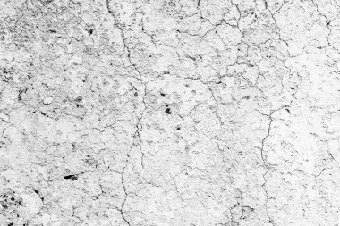 Doku, duvar, beton, arka plan olarak kullanılabilir. Çizik ve çatlaklarla dolu bir duvar parçası.