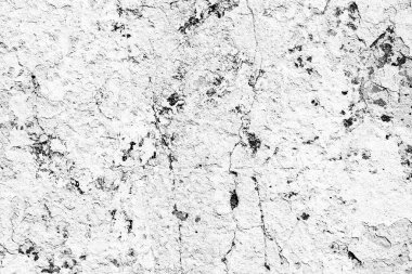 Doku, duvar, beton, arka plan olarak kullanılabilir. Çizik ve çatlaklarla dolu bir duvar parçası.