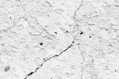 Doku, duvar, beton, arka plan olarak kullanılabilir. Çizik ve çatlaklarla dolu bir duvar parçası.