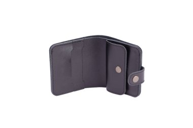 Leather bag solated on white background