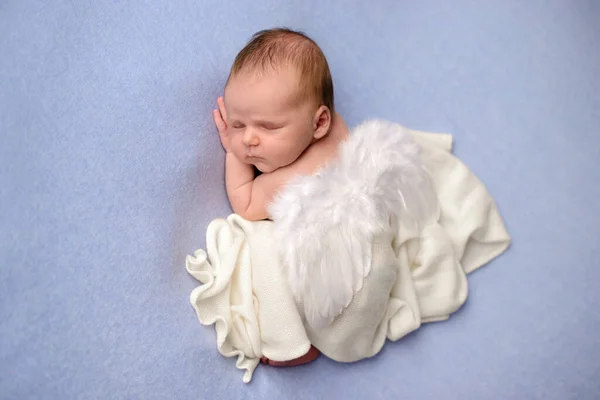 Pasgeboren Baby Slapen Eerste Dagen Van Leven Schattig Klein Pasgeboren — Stockfoto