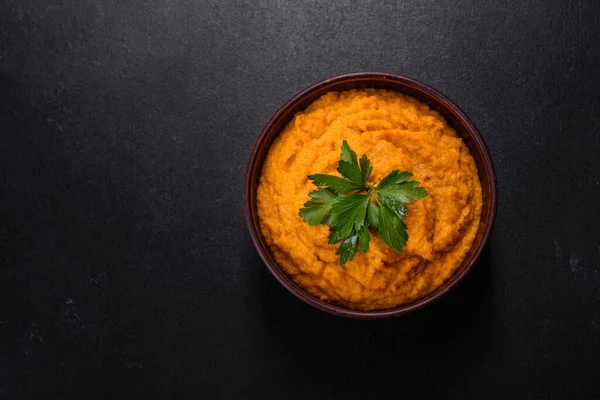 Vegetable paste, caviar from chopped vegetables. Studio Photo