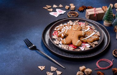 Christmas, New Year, DIY, holidays preparation and creativity concept. Getting ready to celebration