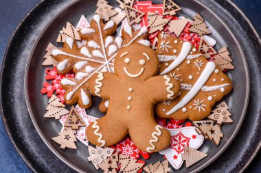 Christmas, New Year, DIY, holidays preparation and creativity concept. Getting ready to celebration