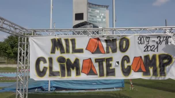 Europa Italia Milán Octubre 2021 Viernes Para Juventud Futura Clima — Vídeos de Stock