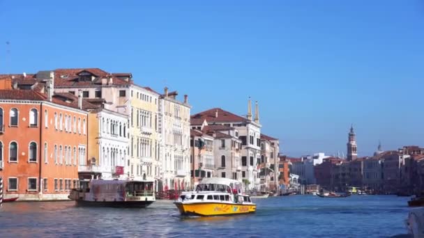 Avrupa Talya Venedik Kasım 2021 Venedik Lagün Görüntüleri — Stok video