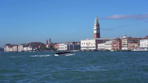 Evropa Benátky Listopad 2021 Evropa Itálie Benátky Piazza San Marco — Stock video