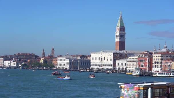 Europa Veneza Novembro 2021 Europa Itália Veneza Piazza San Marco — Vídeo de Stock