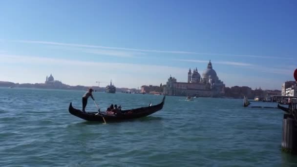 Evropa Itálie Benátky Listopad 2021 Benátské Záběry Laguny — Stock video