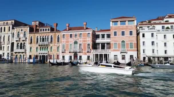 Europa Italia Venecia Noviembre 2021 Imágenes Laguna Venecia — Vídeos de Stock