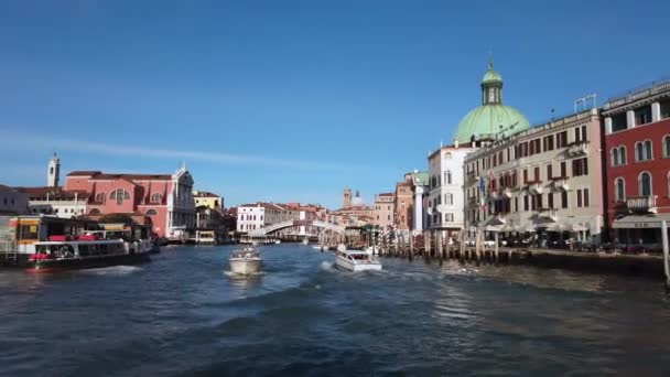 Европа Италия Венеция Ноябрь 2021 Венецианская Лагуна — стоковое видео