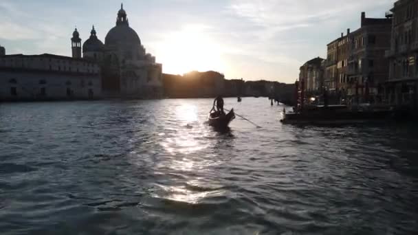意大利 威尼斯2021年11月 威尼斯泻湖镜头 — 图库视频影像