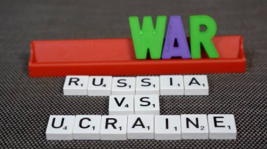 Avrupa - Rusya ile Ukrayna arasındaki savaşın başlaması - Amerika, Avrupa ve NATO Avrupa 'daki Üçüncü Dünya Savaşı' ndan korkuyor - savaş logosu yok 