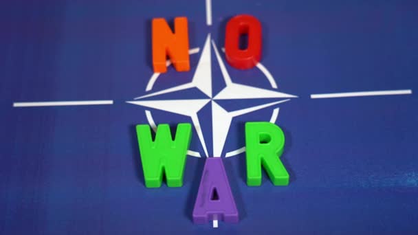 Evropa Začátek Války Mezi Ruskem Ukrajinou Amerika Evropa Nato Obávají — Stock video