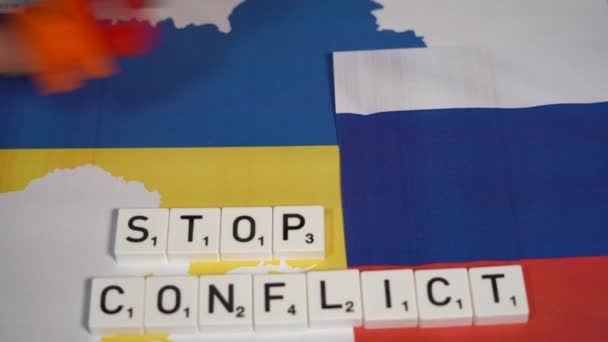 Європа Початок Війни Між Росією Україною Америка Європа Нато Бояться — стокове відео