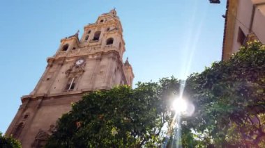 Avrupa, İtalya, İspanya Mart 2022 - Murcia 'daki Saint Mary Katedrali