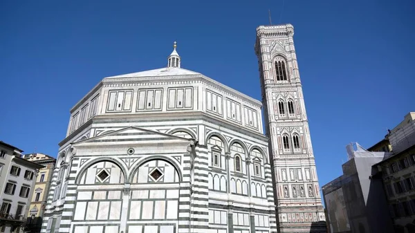 Europa Italien Florens 2022 Santa Maria Fiore Cathedral Nära Piazza — Stockfoto