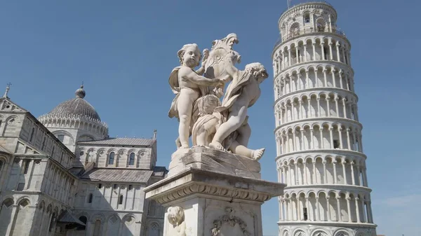 Europe Italy Pisa Tuscany April 2022 Pisa Tower Piazza Dei — стоковое фото