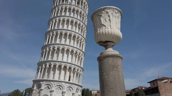 Europe Italy Pisa Tuscany April 2022 Pisa Tower Piazza Dei — стоковое фото