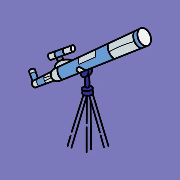 Telescope Vector Illustration Perfect Logos Icons — Διανυσματικό Αρχείο