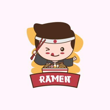 Şirin maskotlar ve Japon erişteleri.