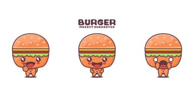 Çizgi film çizimleri, farklı ifadelerle, beyaz arka planda izole edilmiş..