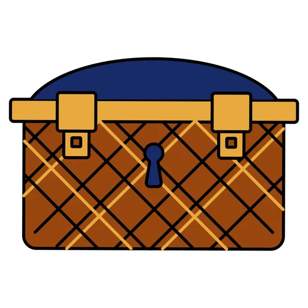 Altın dolu hazine sandığı.