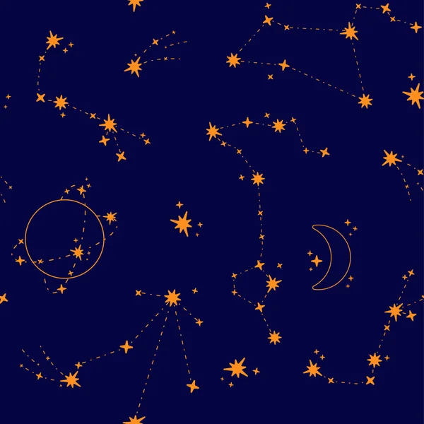 Evren, uzay. Koyu ve pürüzsüz desen