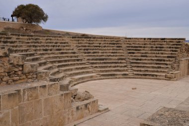 ROMAN ODEON, CYPRUS PAPHOS 'DA ARCHEOLOJİK Parkı