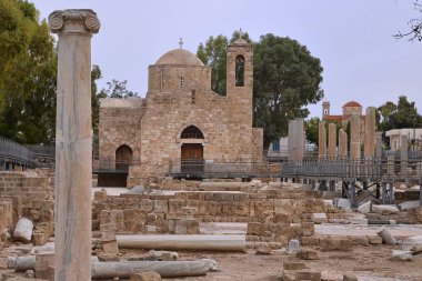 CYPRUS 'taki PAPHOS' ta BYZANTINE KİLİseleri