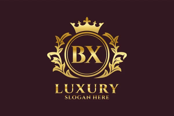 Carta Royal Luxury Logo Template Arte Vetorial Para Projetos Branding —  Vetores de Stock