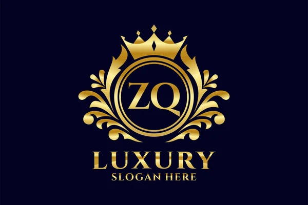 Letter Royal Luxury Logo Шаблон Векторном Искусстве Роскошных Брендинговых Проектов — стоковый вектор