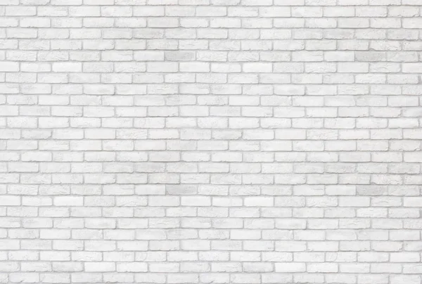 白色砖墙质感使背景适合家庭内部和外部 — 图库照片