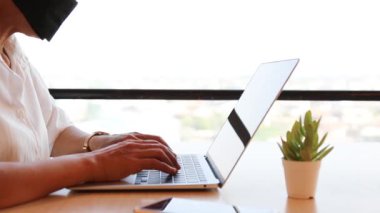 business people sit and work on information technology networks internet connection Wireless devices around the world Information technology is essential for businesses in a digital world.